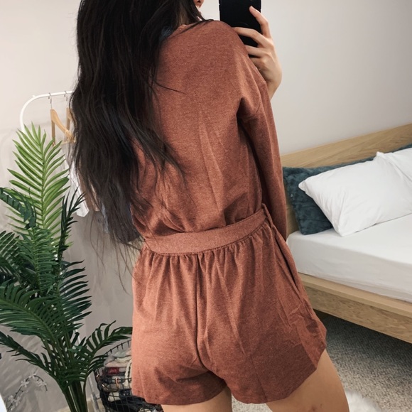 🆕 Claire - Brick Knit Romper - Picture 6 of 7
